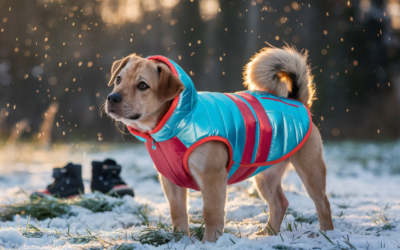 Modisch und warm: Braucht mein Welpe im Winter Kleidung?